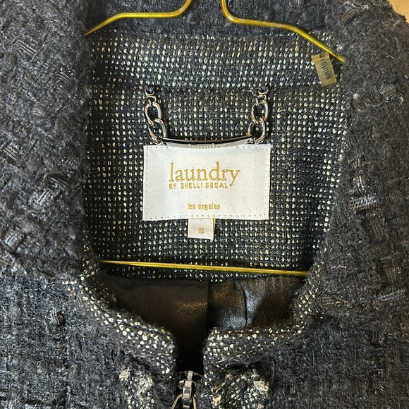 Laundry by Shelli Segal Women's Black Coat - Picture 8 of 10